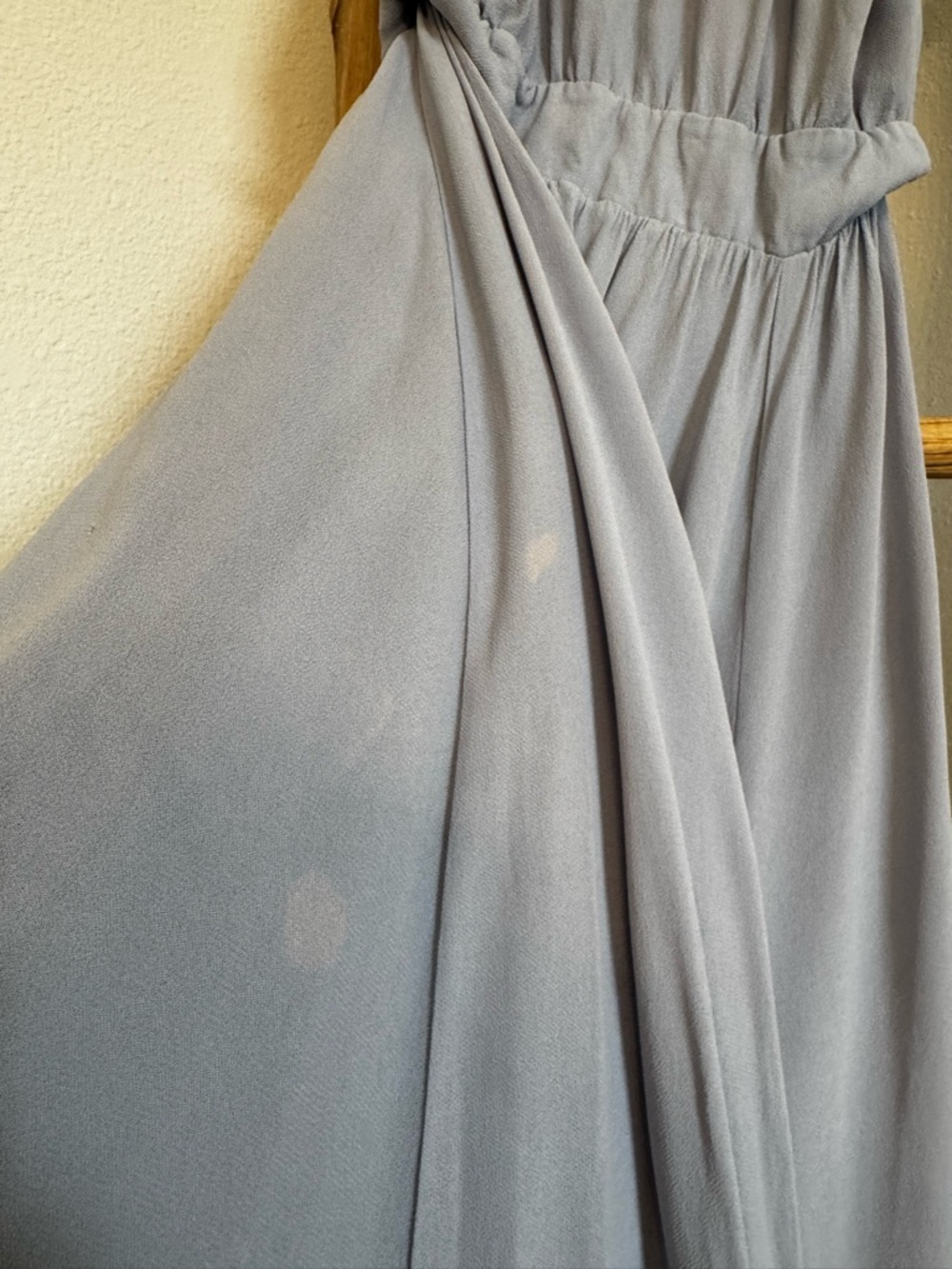 Reformation Andee Gown Maxi Dress in Blue Size 6 - Picture 14 of 14